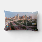 Wees iemand in Houston, Texas Kussen (Achterkant)