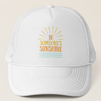Wees iemand's SunShine Trucker Hat Pet