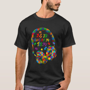 Wees In Awe Van Mijn 'Tisme Autismebewustzijn Maan T-shirt