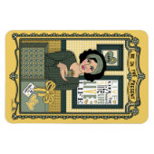 Wees in de Cadeau_C_4x6 koelkast Magnet Magneet (Horizontaal)