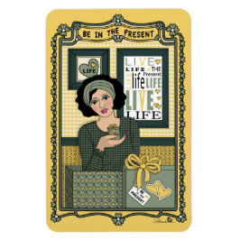 Wees in de Cadeau_C_4x6 koelkast Magnet Magneet