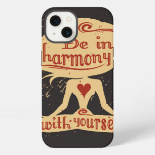 Wees in harmonie met jezelf 2 iPhone 13 hoesje