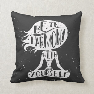 Wees in harmonie met jezelf kussen