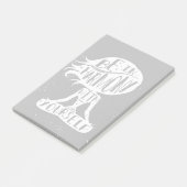 Wees in harmonie met jezelf post-it® notes (Schuin)