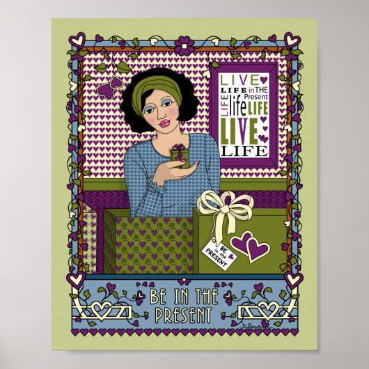 Wees in het Cadeau_A_8x10 Poster (Voorkant)