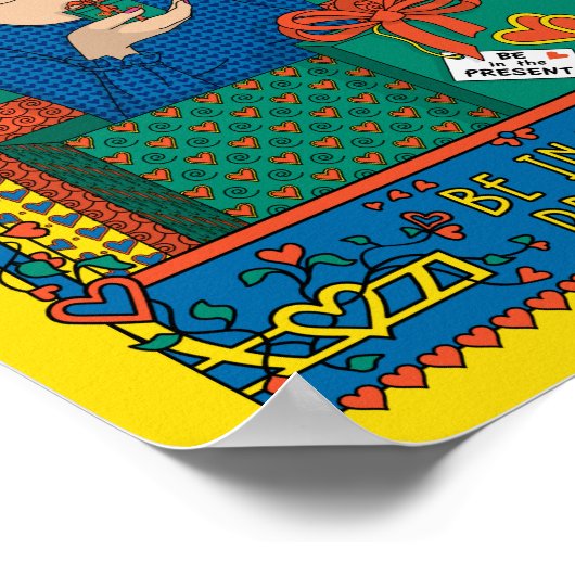 Wees in het Cadeau_B_8x10 Poster (Hoek)