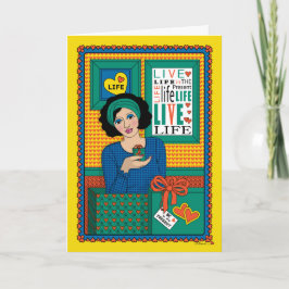 Wees in het Cadeau_B_Greeting Kaart