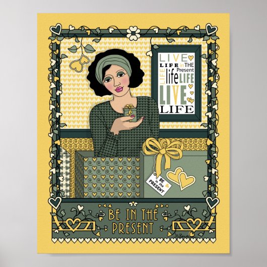 Wees in het Cadeau_C_8x10 Poster (Voorkant)