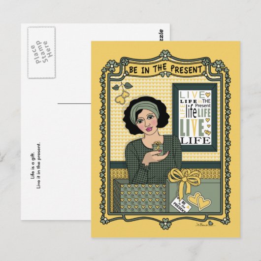 Wees in het Cadeau_C_ Briefkaart (Voorkant / Achterkant)