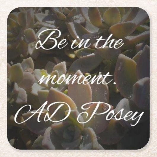 Wees in het huidige Onderzetter (Voorkant)