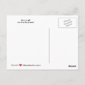 Wees in het Nu_B_ Ansichtkaart Briefkaart (Achterkant)