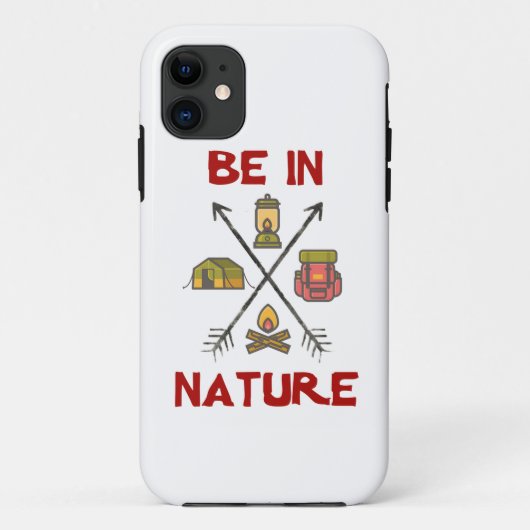 Wees in Natuur Case-Mate iPhone Case (Achterkant)