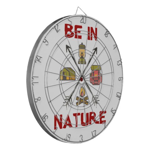 Wees in Natuur Dartbord (Voorkant Links)