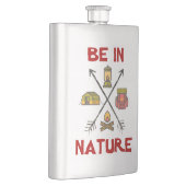 Wees in Natuur Heupfles (Rechts)