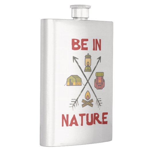 Wees in Natuur Heupfles (Rechts)