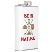 Wees in Natuur Heupfles (Rechts)