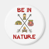 Wees in Natuur Magneet (Voorkant)