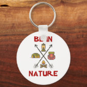 Wees in Natuur Sleutelhanger (Voorkant)
