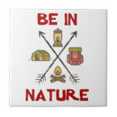 Wees in Natuur Tegeltje (Voorkant)