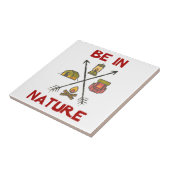 Wees in Natuur Tegeltje (Zijkant)