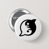 Wees in vrede met de Button voor de haaienvinnen (Voorkant /achterkant)