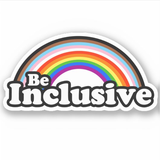 WEES INCLUSIEF STICKER (Voorkant)