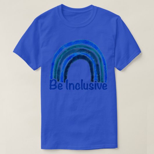 Wees inclusief t-shirt (Design voorkant)