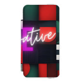 Wees innovatief incipio iPhone portemonnee hoesje (Voorkant Agenda)