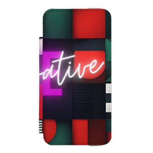 Wees innovatief incipio iPhone portemonnee hoesje (Voorkant Agenda)