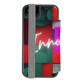 Wees innovatief incipio iPhone portemonnee hoesje (Agenda Achterkant)