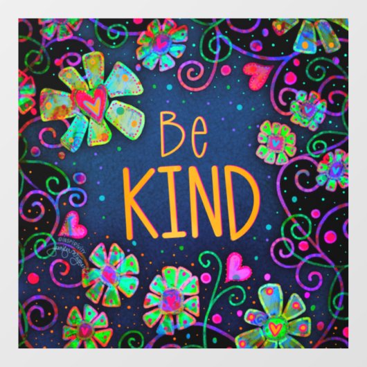 Wees 'inspiratie' bij het koelen van vensters raamsticker (Vel)