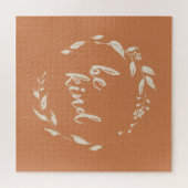 Wees Inspirerend Citaat Terracotta Wreatta Legpuzzel (Horizontaal)