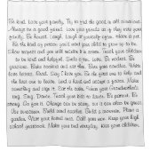 Wees Inspirerend Gezegden — Shower Curtain Douchegordijn (Voorkant)