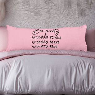 Wees  Inspirerend Roze Body Pillow Lichaamskussen