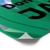 Wees Jawsome Haai Poster (Hoek)