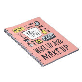 Wees je aardig | Wakker worden en make-up Notitieboek (Rechterzijde)