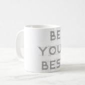 Wees je beste koffiemok (Voorkant links)