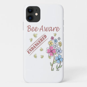 Wees je bewust - Red de Bijen Case-Mate iPhone Case