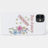 Wees je bewust - Red de Bijen Case-Mate iPhone Case (Achterkant (horizontaal))