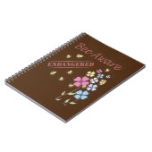 Wees je bewust - Red de Bijen Notitieboek (Linkerzijde)
