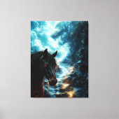 Wees je bewust van je omgeving canvas afdruk (Voorkant)