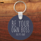 Wees je eigen baas - Directe verkoop Sleutelhanger (Voorkant)