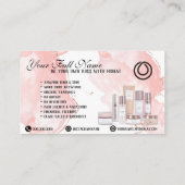 Wees je eigen baas met MONAT-Roze Visitekaartje (Achterkant)