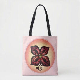 Wees je eigen bloem tote bag