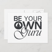 Wees je eigen Guru Briefkaart (Voorkant / Achterkant)