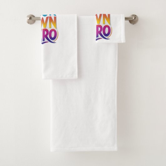 Wees je eigen Hero Bad Handdoek (Insitu)