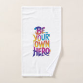 Wees je eigen Hero Bad Handdoek (Handdoek)