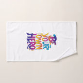 Wees je eigen Hero Bad Handdoek (Handdoek)