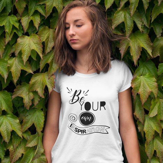 Wees je eigen inspiratie t-shirt
