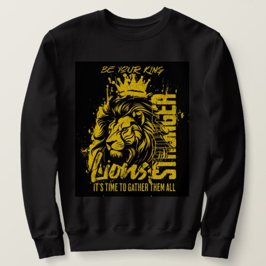 WEES JE EIGEN KONING  TRUI (Design voorkant)